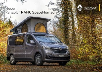 Katalog Renault Trafic SpaceNomad 2022