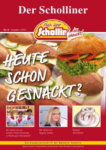 Heute scHon gesnackt? - Schollin