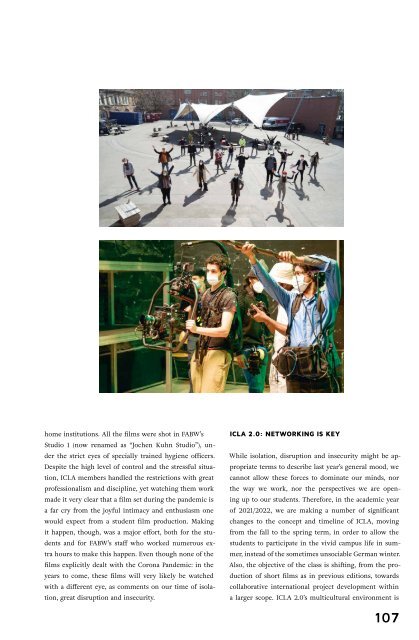 Filmakademie Baden-Württemberg Campus Magazin 21/22