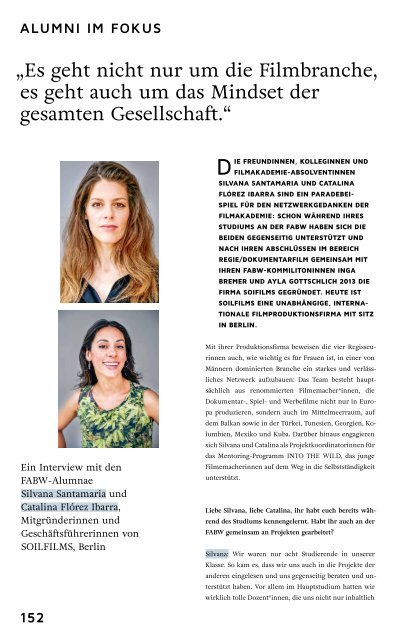 Filmakademie Baden-Württemberg Campus Magazin 21/22