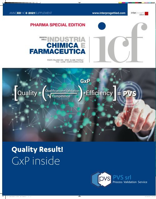 ICF N°3 2021 - SUPPLEMENTO PHARMA SPECIAL EDITION