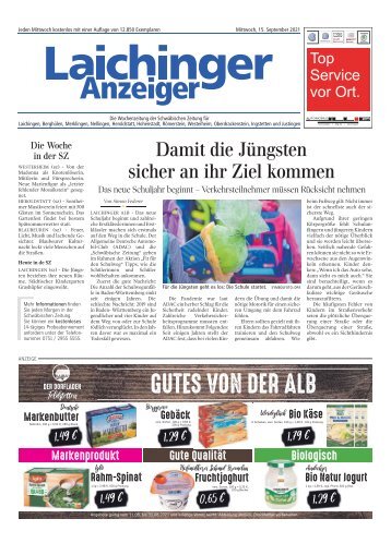 Laichinger Anzeiger 15.09.2021