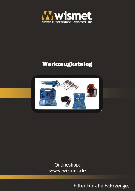 Wismet Werkzeugkatalog