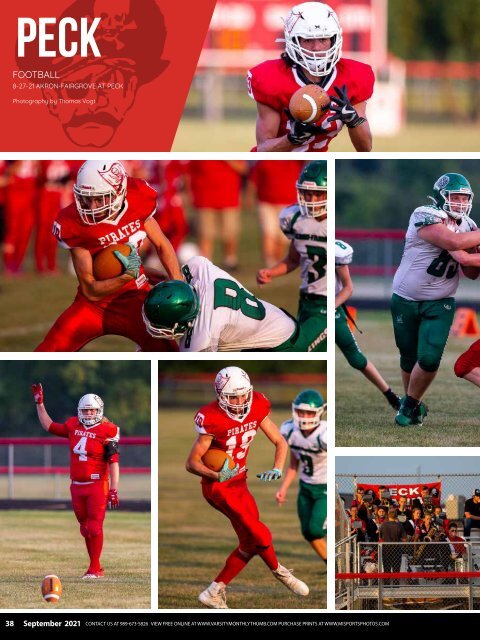 September 2021 Issue of Varsity Monthly Thumb Magazine