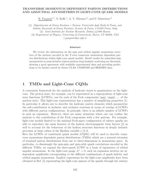 References - Bogoliubov Laboratory of Theoretical Physics - JINR