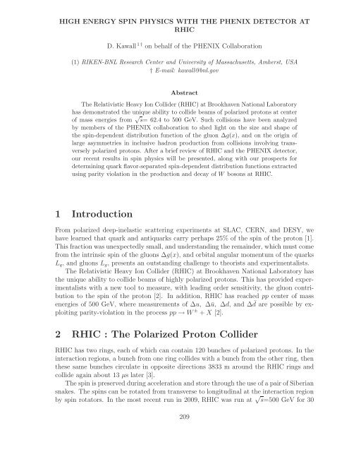 References - Bogoliubov Laboratory of Theoretical Physics - JINR