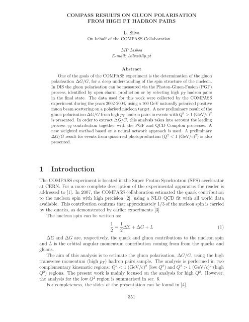 References - Bogoliubov Laboratory of Theoretical Physics - JINR