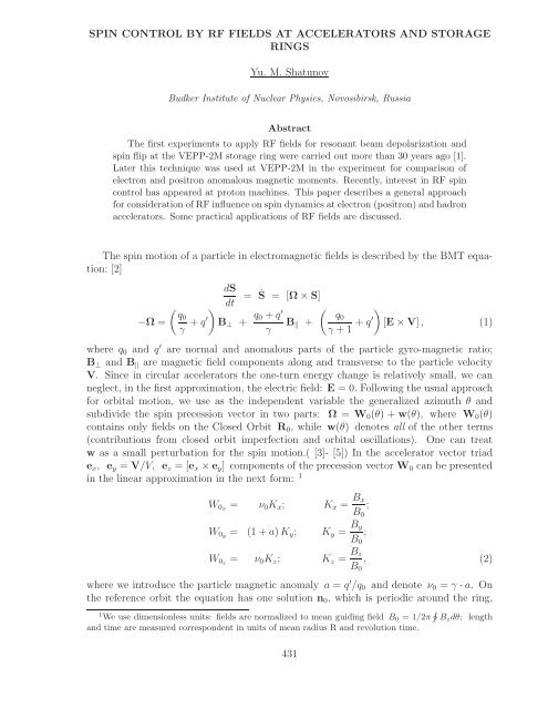 References - Bogoliubov Laboratory of Theoretical Physics - JINR