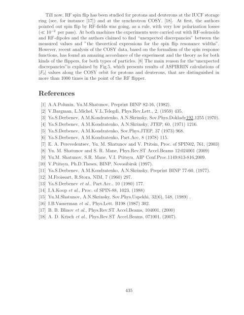 References - Bogoliubov Laboratory of Theoretical Physics - JINR