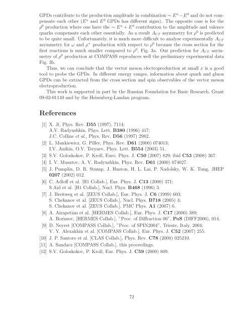 References - Bogoliubov Laboratory of Theoretical Physics - JINR