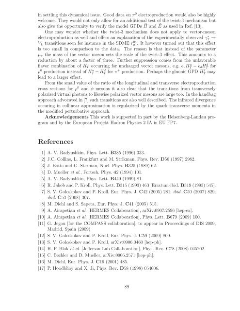 References - Bogoliubov Laboratory of Theoretical Physics - JINR