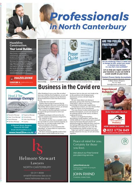 North Canterbury News: September 16, 2021