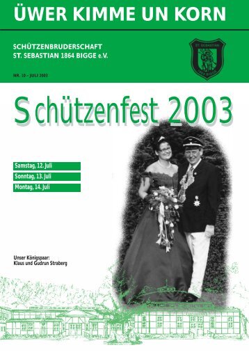 ÜKuK 2003 - Schützenbruderschaft St. Sebastian 1864 Bigge e.V.
