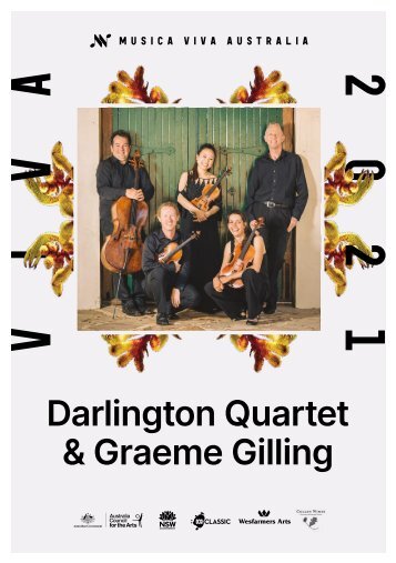 Darlington Quartet & Graeme Gilling Program Guide | October 2021