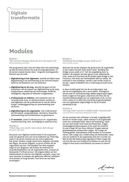 Brochure Digitale transformatie