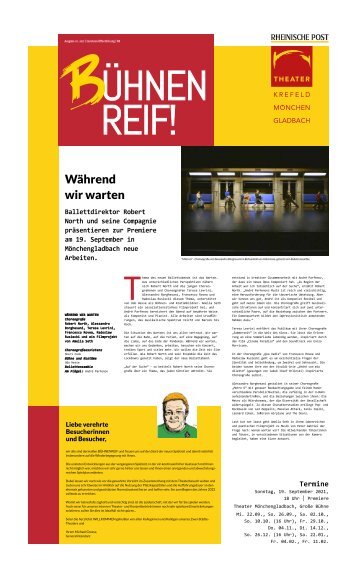 Bühnenreif - Sep. 2021 - Ausgabe MG