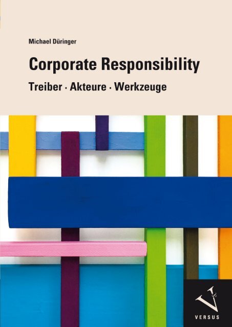 Leseprobe: Michael Düringer: Corporate Responsibility