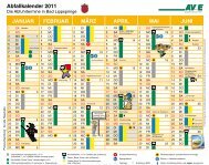 Abfallkalender 2011 - Stratmann Entsorgungswirtschaft GmbH & Co ...