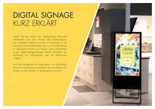 Individuelle Digital-Signage-Lösungen