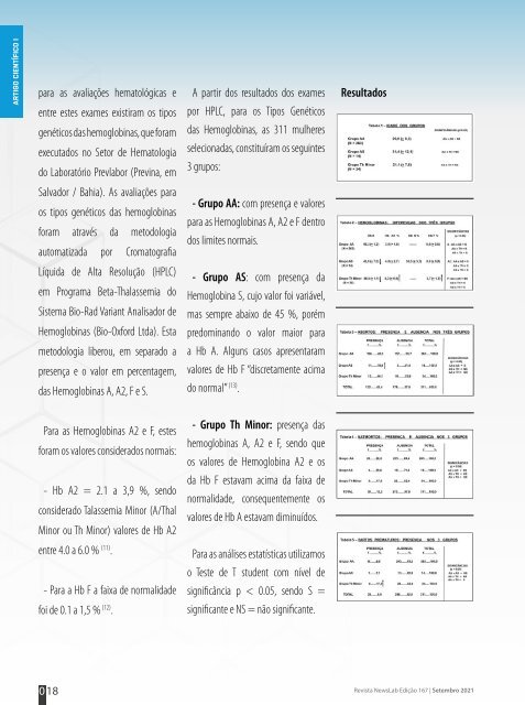 Revista Newslab Edição 167