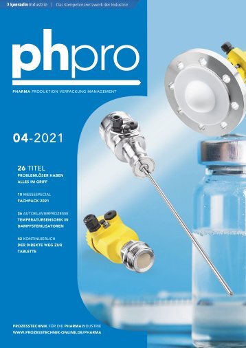phpro – Prozesstechnik für die Pharmaindustrie 04.2021