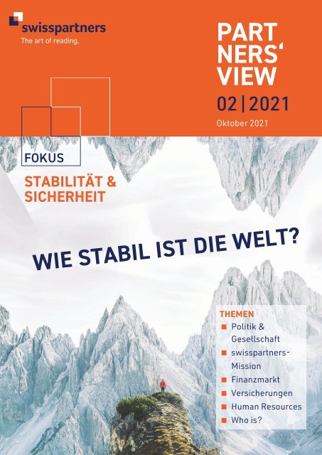 Partners‘ View 2|2021 deutsch