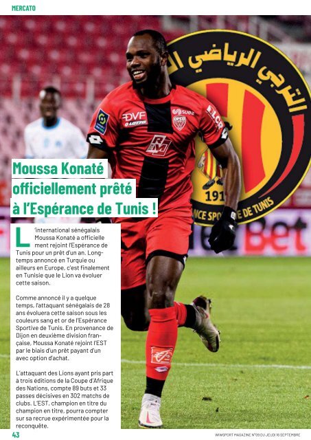 wiwsport Magazine n°09 - 16 septembre 2021