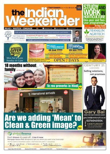 The Indian Weekender - 17 September 2021