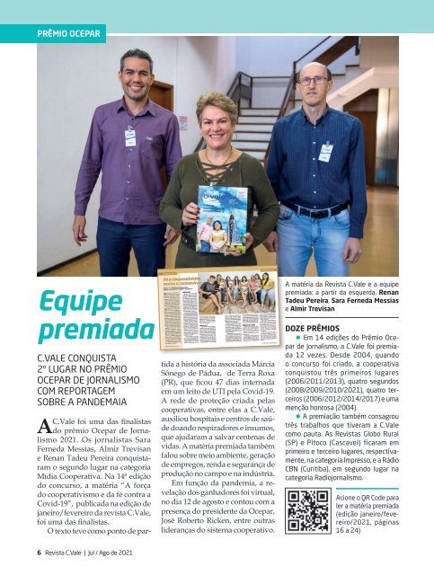 Revista C.Vale Julho/Agosto de 2021