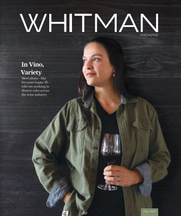 Whitman College Magazine Fall 2021 