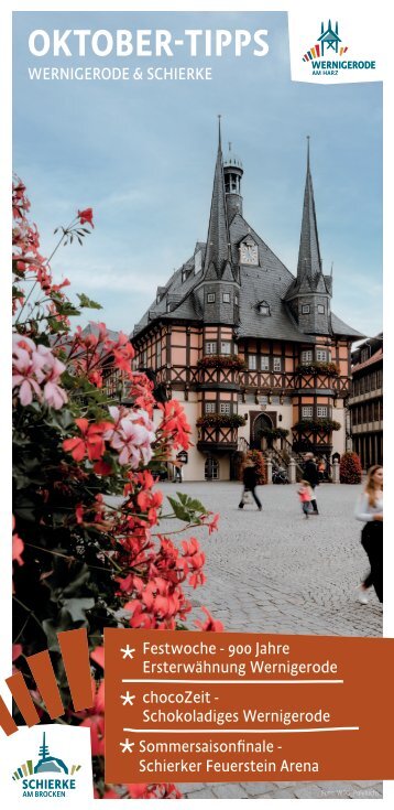 Wernigerode & Schierke Oktober Tipps 2021