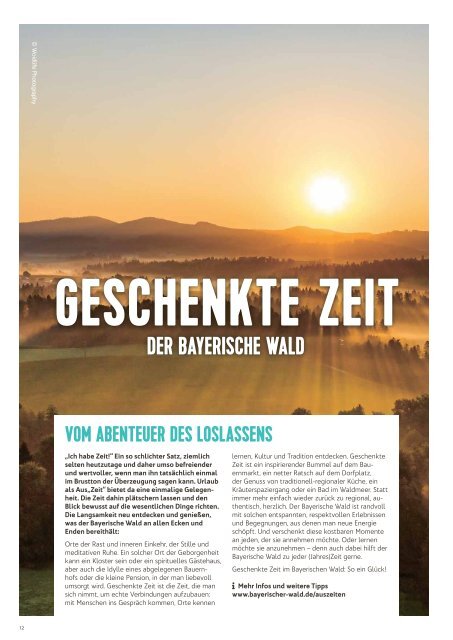 Gastgeber Bayerischer Wald 2022