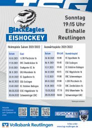 Black Eagles_Spieltermine_2021_22