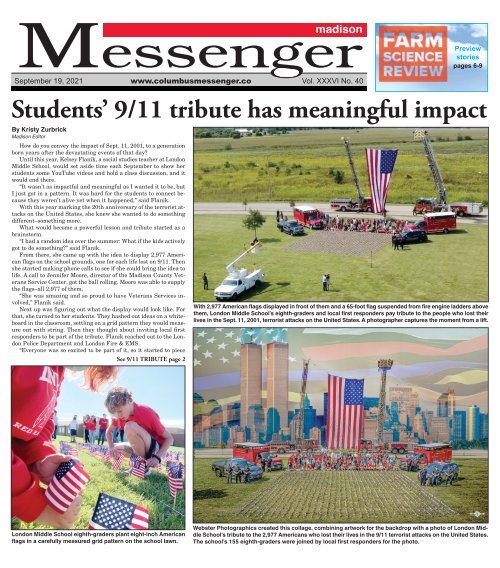 Madison Messenger - September 19th, 2021