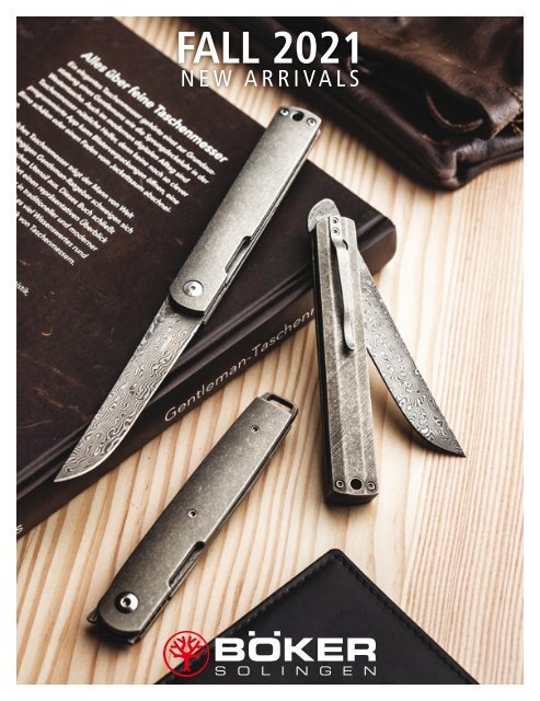 Boker Outdoor and Collection  | BUSA Fall 2021 - New Arrivals