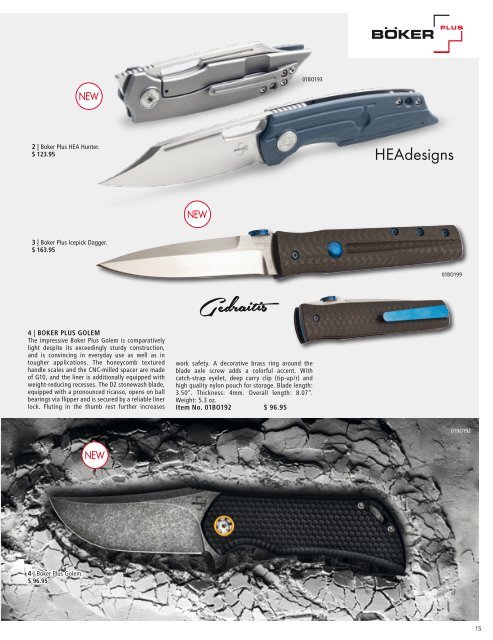 Boker Outdoor and Collection  | BUSA Fall 2021 - New Arrivals