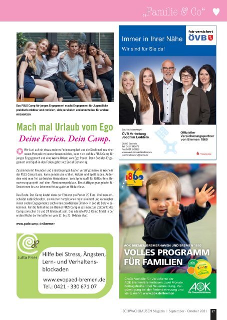 SCHWACHHAUSEN Magazin | September-Oktober 2021