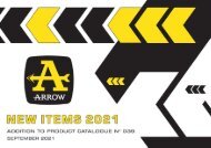 Arrow - New items September 2021