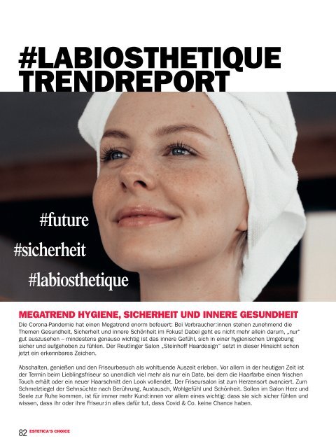 Estetica Magazine Deutsche Ausgabe (4/2021)