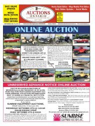 Auctions Ontario - 2021-09-21