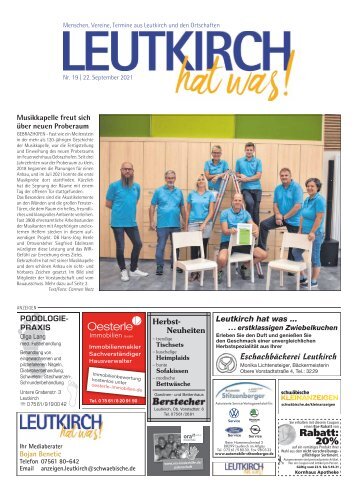 Leutkirch hat was 22.09.2021