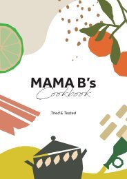 Mama B's Cookbook