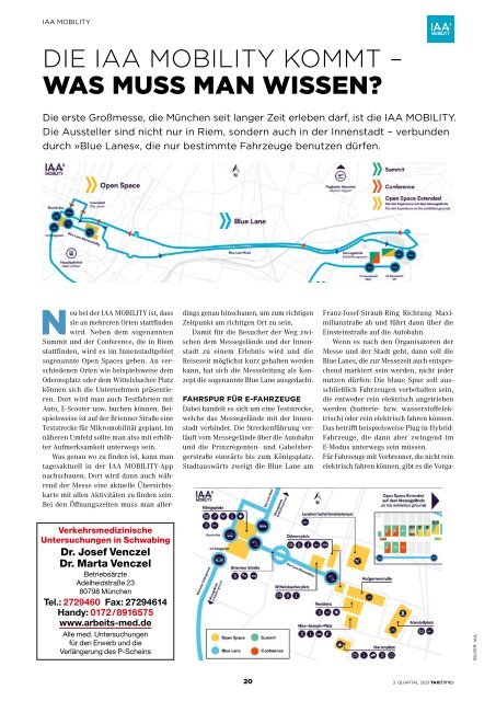 Taxi Times München - 3. Quartal 2021