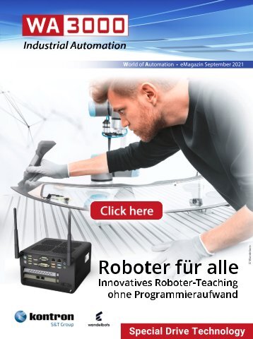 WA3000 Industrial Automation September 2021 - deutschsprachige Ausgabe