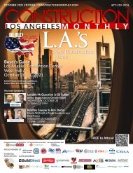 Construction Monthly Magazine | Los Angeles Build Expo Show Edition