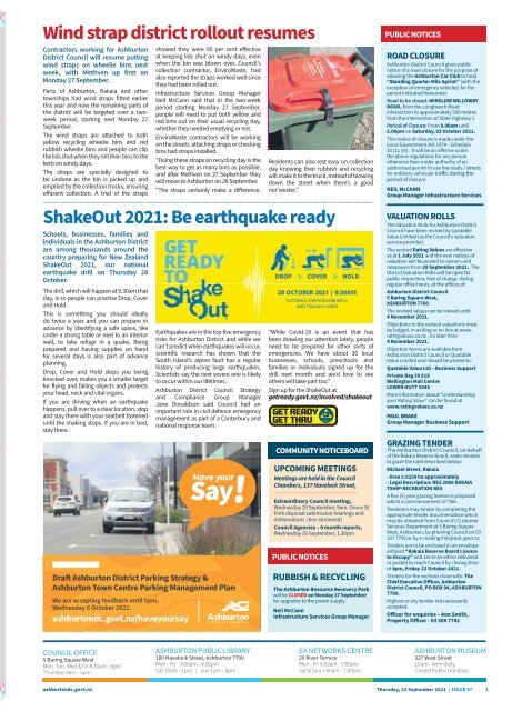 Ashburton Courier: September 24, 2021