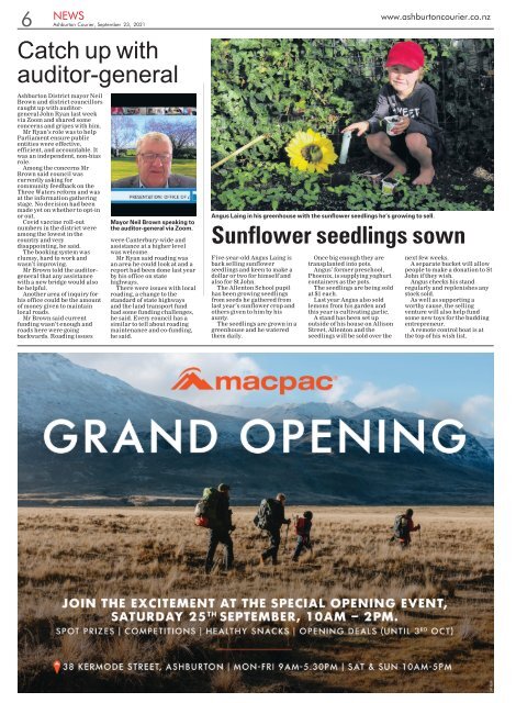 Ashburton Courier: September 23, 2021