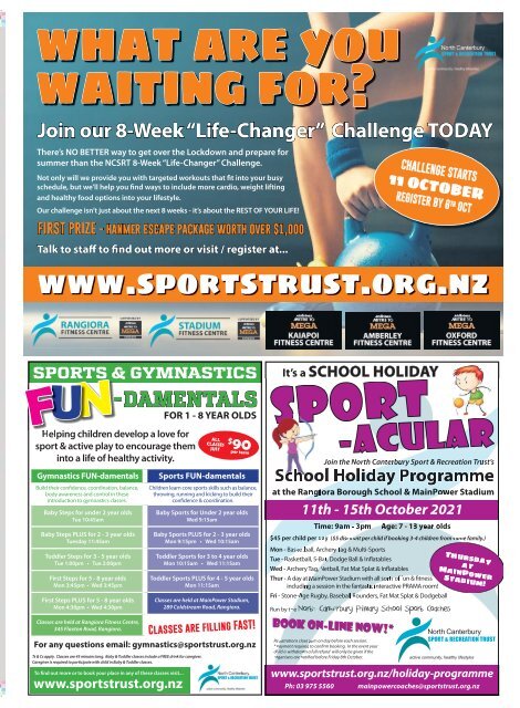 North Canterbury News: September 23, 2021