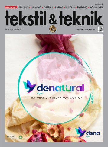 Tekstil Teknik Dergisi  Eylül 2021