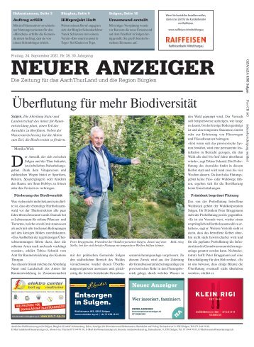 Neuer Anzeiger 24. September 2021